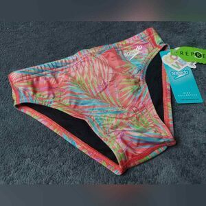 Speedo Men's / Boys Good Vibes Endurance Throwing Shade Swim Briefs Size 26